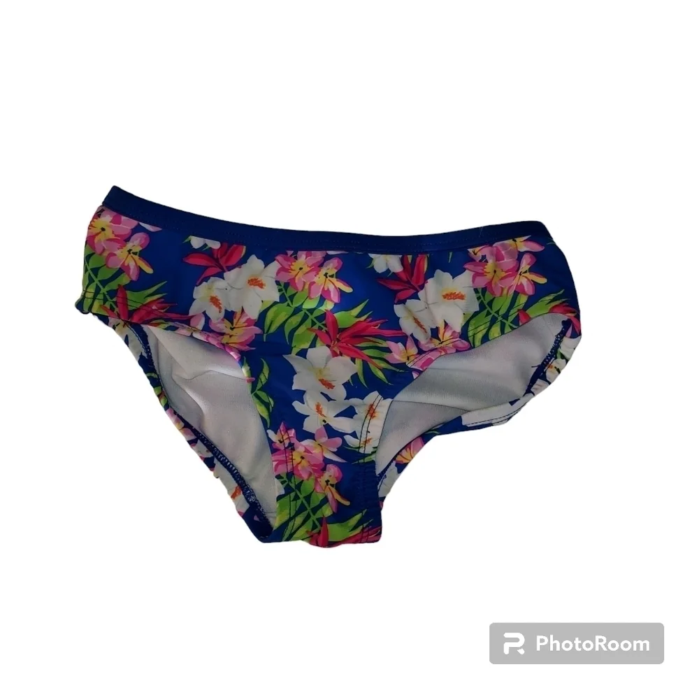 Tommy Bahama 2‎ Peice Blue/Floral Koi Fish Swim Set